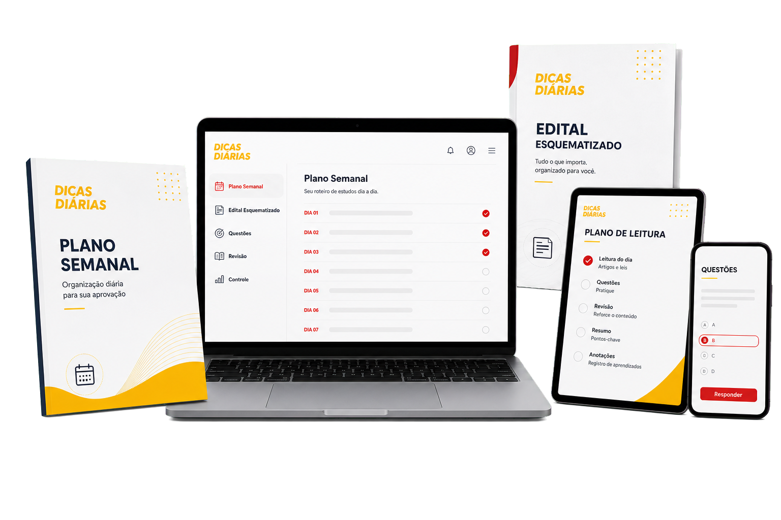 Combo de materiais digitais Dicas Di&aacute;rias